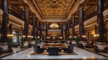 豪华酒店大堂