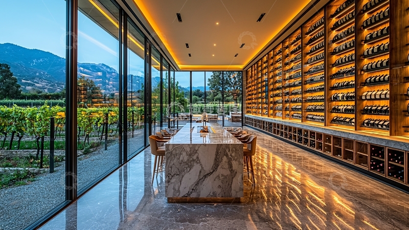 高清大图下载【趣麦麦图】葡萄酒庄园室内
