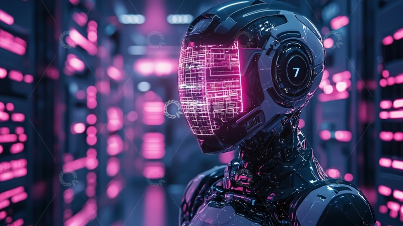 高清大图下载【趣麦麦图】未来科技机器人4