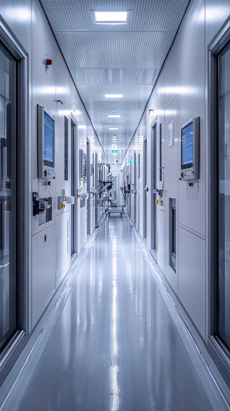 高清大图下载【趣麦麦图】科技感走廊2