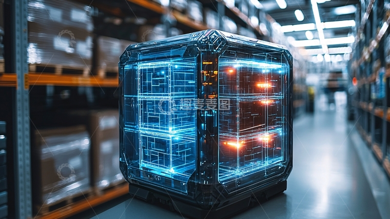 高清大图下载【趣麦麦图】透明服务器机箱