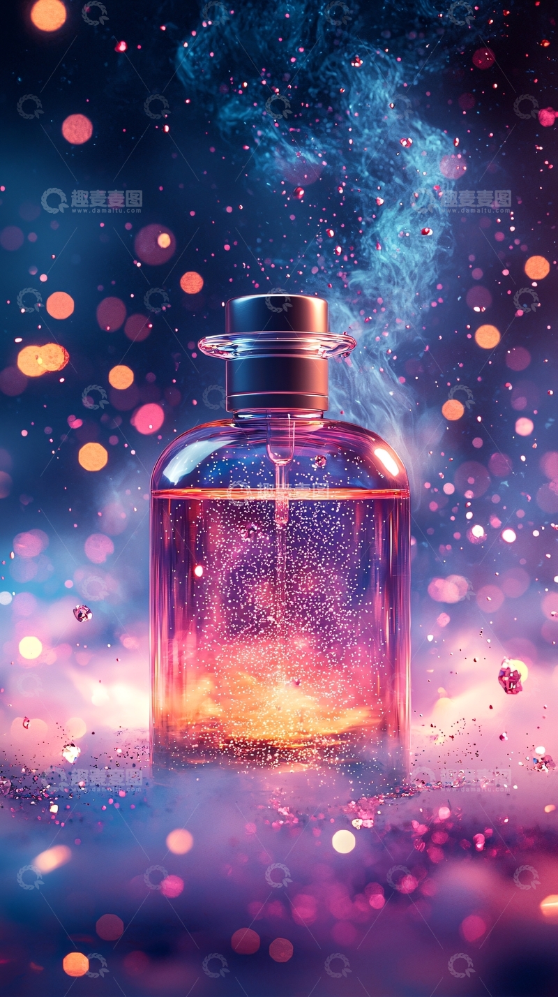 高清大图下载【趣麦麦图】梦幻香水瓶