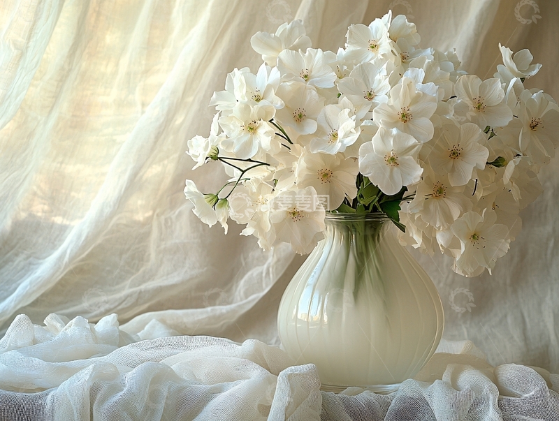 高清大图下载【趣麦麦图】白色花朵