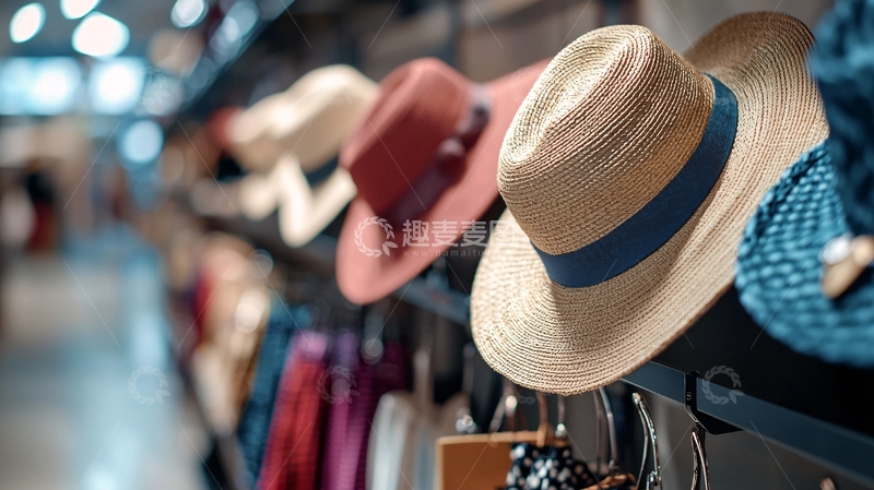 高清大图下载【趣麦麦图】帽子陈列