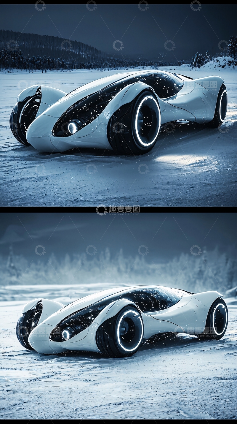 高清大图下载【趣麦麦图】未来概念车