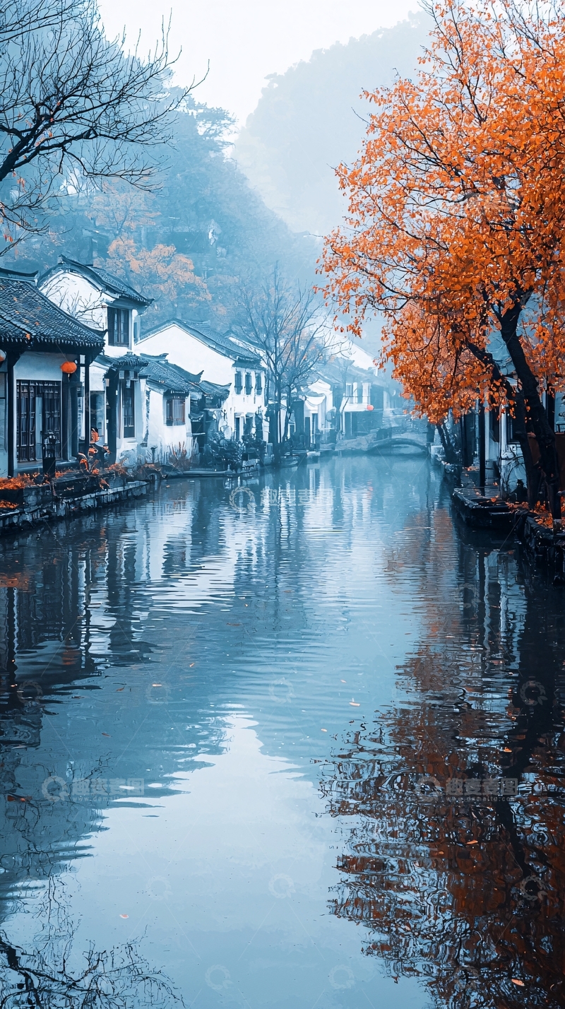 高清大图下载【趣麦麦图】水墨江南