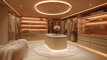 奢华衣帽间设计