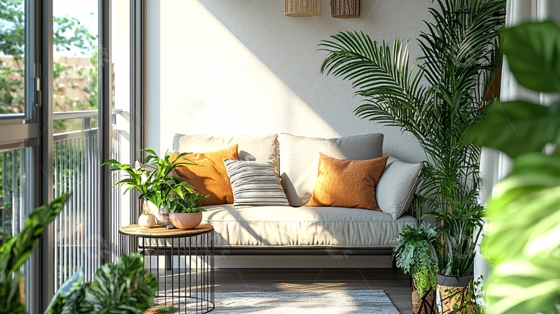 高清大图下载【趣麦麦图】阳台休闲区