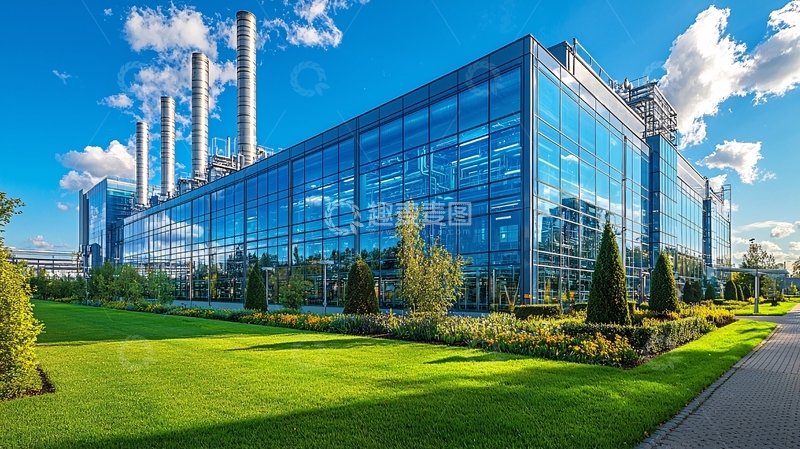 高清大图下载【趣麦麦图】现代化工业园区