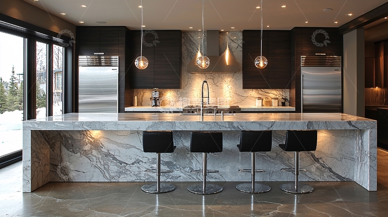 高清大图下载【趣麦麦图】现代极简风格厨房