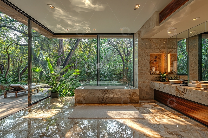 高清大图下载【趣麦麦图】奢华浴室设计