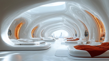 未来感卧室设计