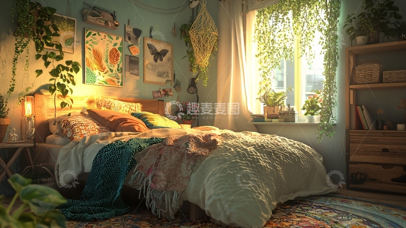 高清大图下载【趣麦麦图】卧室