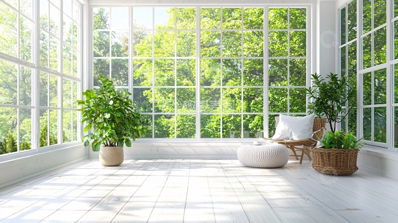 高清大图下载【趣麦麦图】明亮阳光洒满室内休闲空间