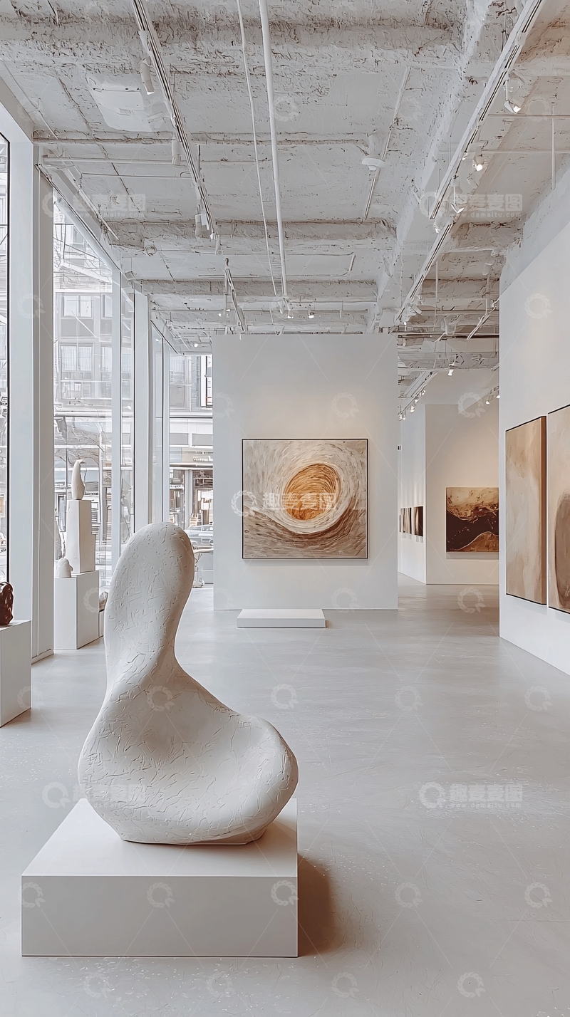 高清大图下载【趣麦麦图】现代艺术展览空间