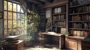 复古书房