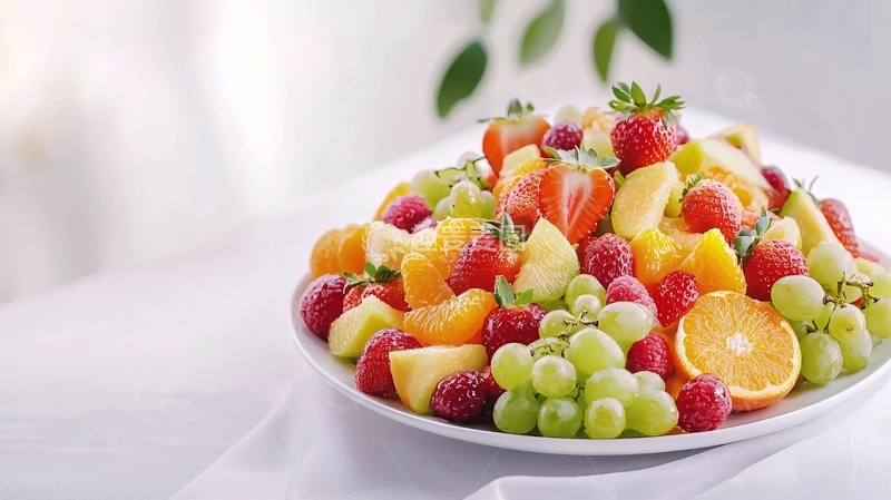 高清大图下载【趣麦麦图】新鲜水果拼盘