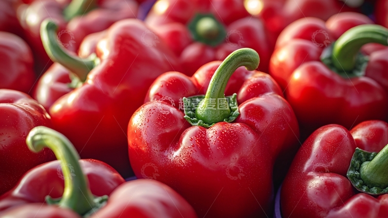 高清大图下载【趣麦麦图】红辣椒特写