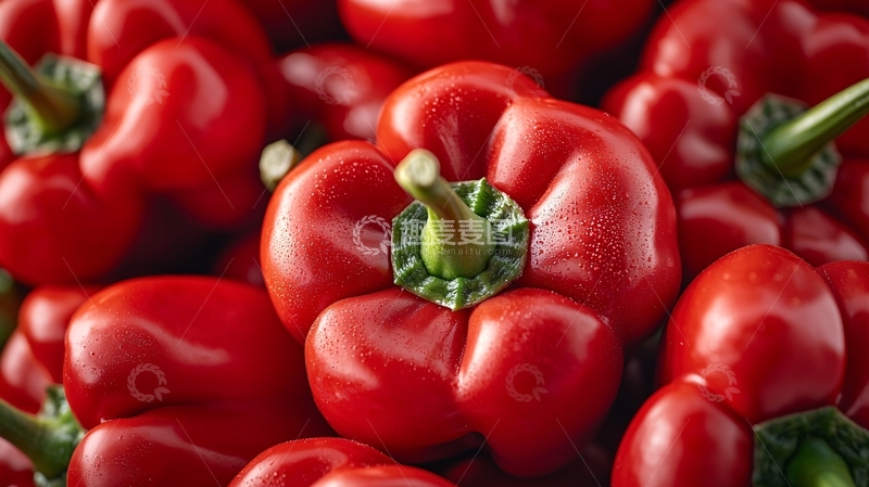 高清大图下载【趣麦麦图】红椒特写