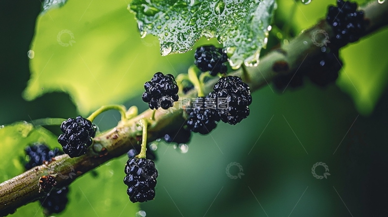 高清大图下载【趣麦麦图】桑葚