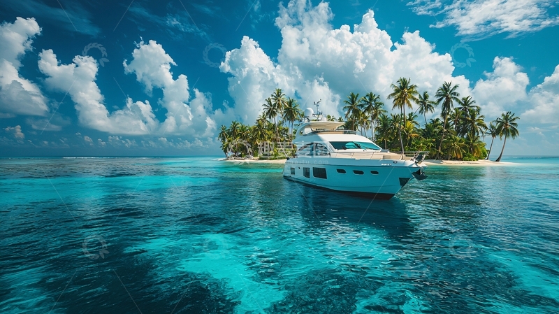 高清大图下载【趣麦麦图】碧海蓝天