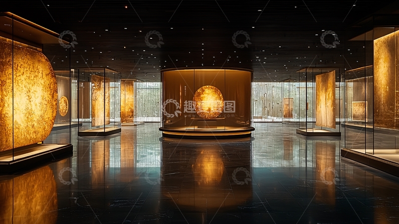 高清大图下载【趣麦麦图】未来主义展览馆