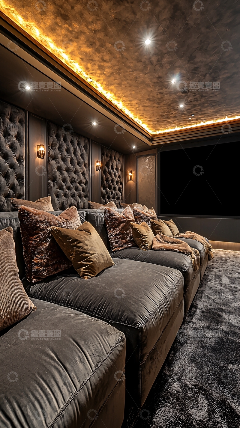 高清大图下载【趣麦麦图】豪华家庭影院