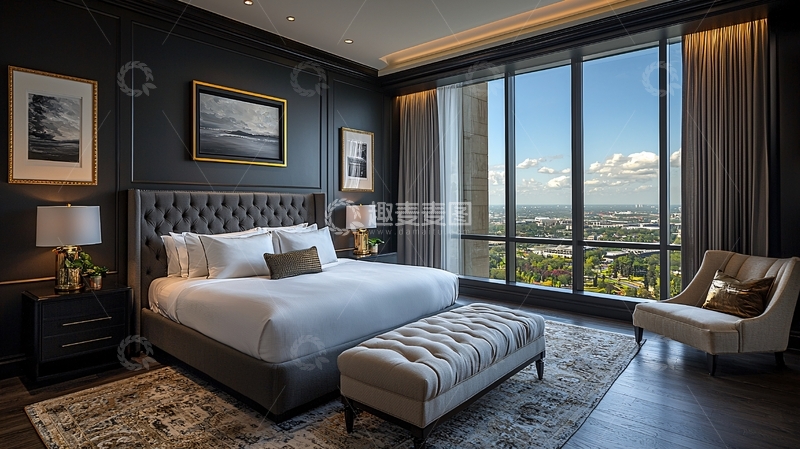 高清大图下载【趣麦麦图】豪华卧室