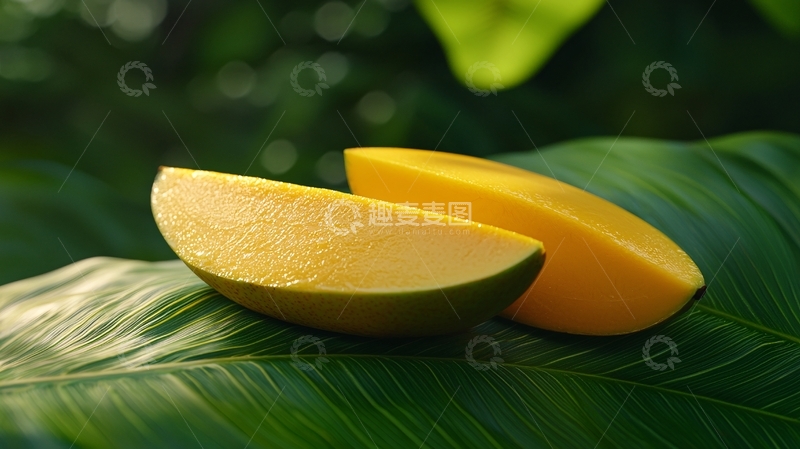 高清大图下载【趣麦麦图】芒果切片