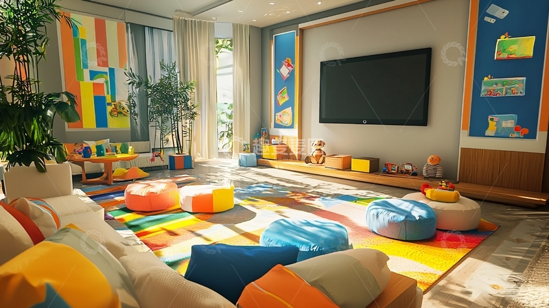 高清大图下载【趣麦麦图】儿童房装修