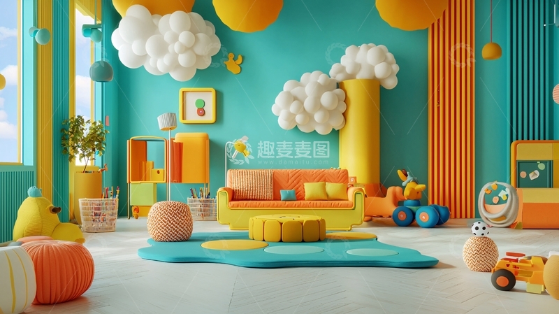 高清大图下载【趣麦麦图】儿童房设计