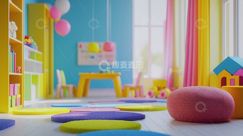 高清大图下载【趣麦麦图】儿童房