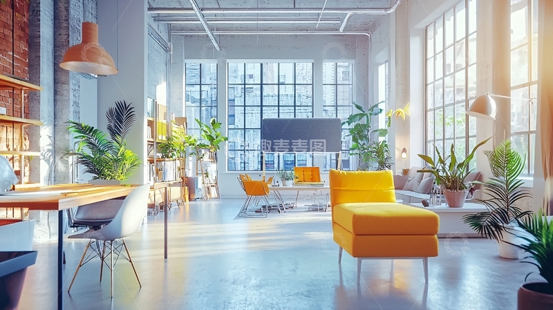 高清大图下载【趣麦麦图】现代简约风格客厅30