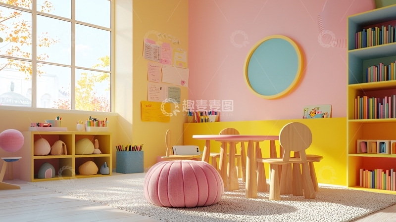 高清大图下载【趣麦麦图】儿童房