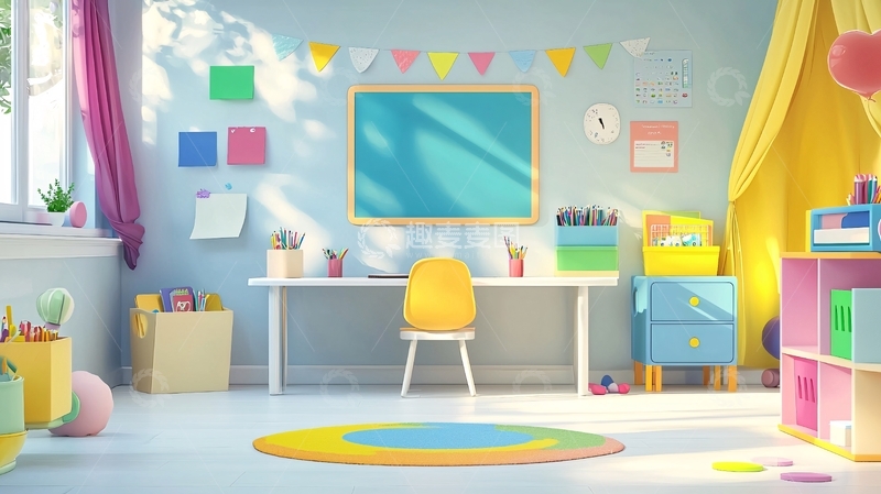 高清大图下载【趣麦麦图】儿童房