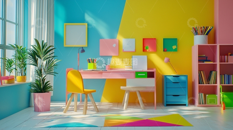 高清大图下载【趣麦麦图】儿童房装修