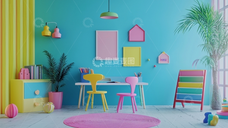 高清大图下载【趣麦麦图】儿童房装修