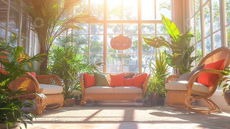 高清大图下载【趣麦麦图】阳光房