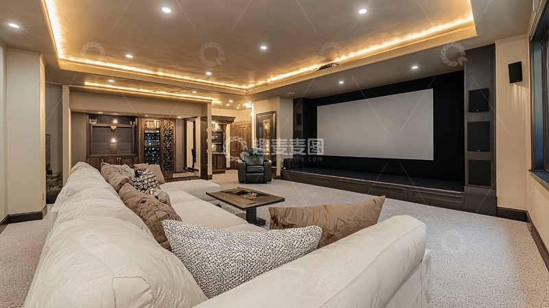 高清大图下载【趣麦麦图】高端家庭影院