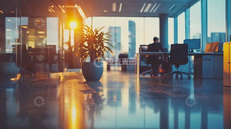 高清大图下载【趣麦麦图】现代化办公室