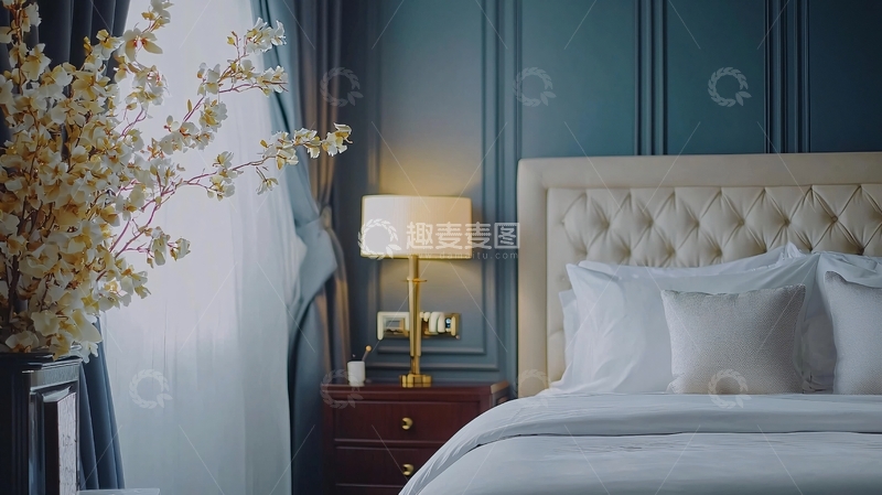 高清大图下载【趣麦麦图】高级酒店卧室