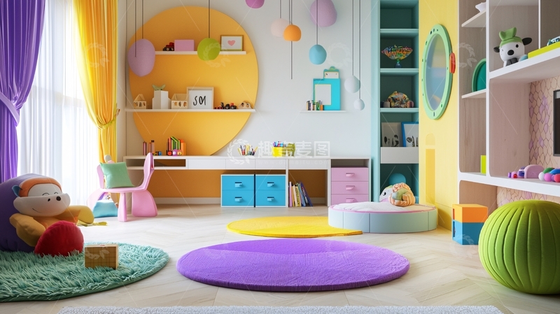 高清大图下载【趣麦麦图】儿童房设计