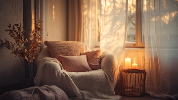 温暖舒适的午后时光