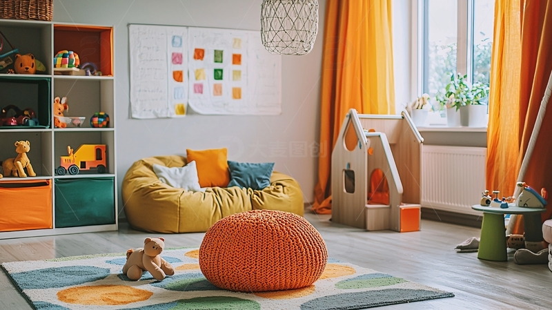 高清大图下载【趣麦麦图】儿童房