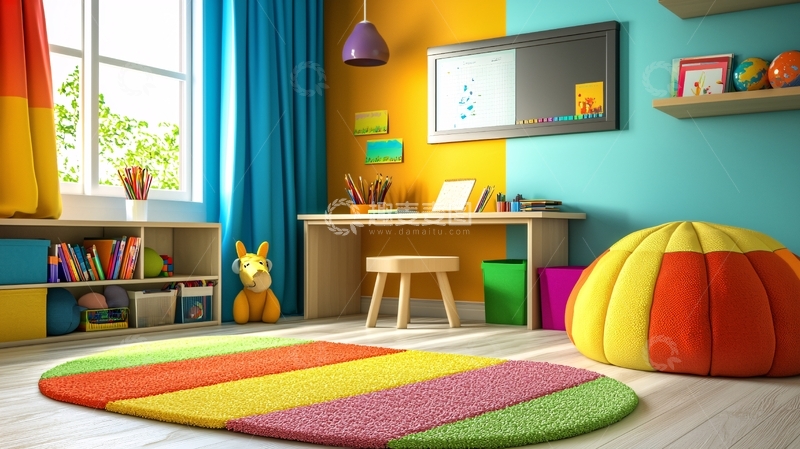 高清大图下载【趣麦麦图】儿童房装修
