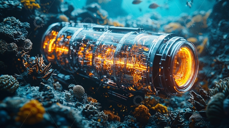 高清大图下载【趣麦麦图】海底科技舱