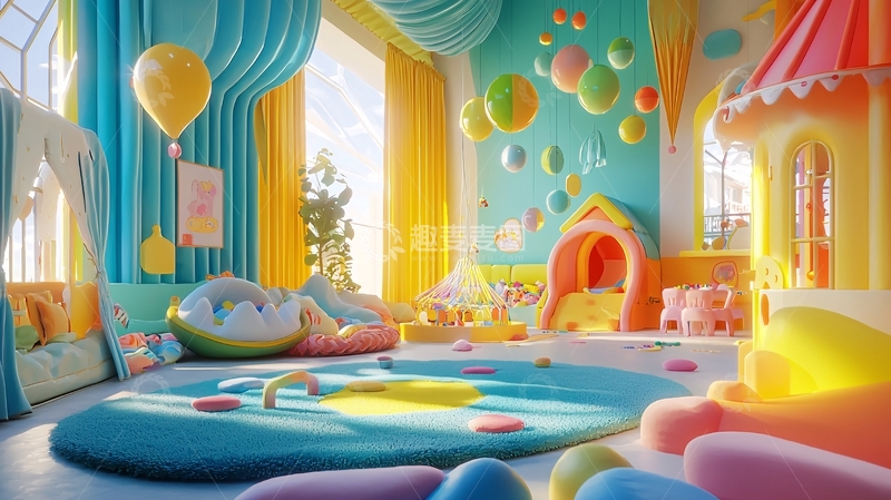 高清大图下载【趣麦麦图】梦幻儿童乐园