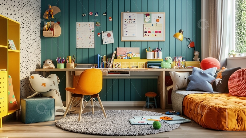 高清大图下载【趣麦麦图】儿童房装修