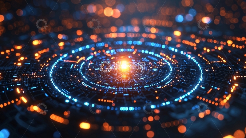 高清大图下载【趣麦麦图】科技感电路板