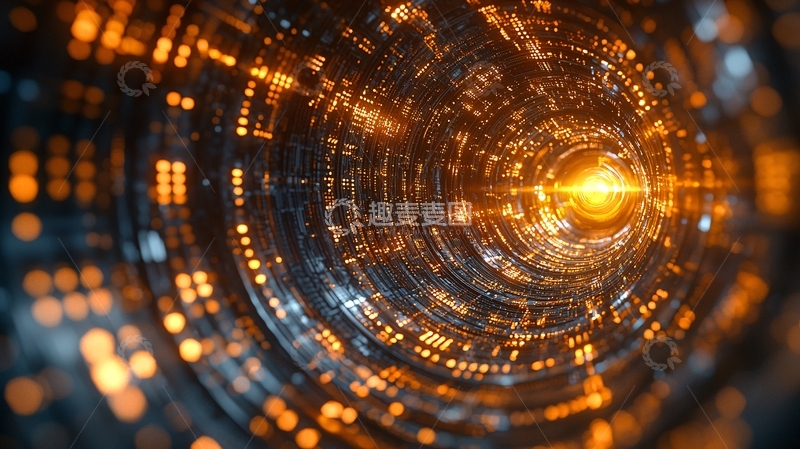 高清大图下载【趣麦麦图】数据科技隧道